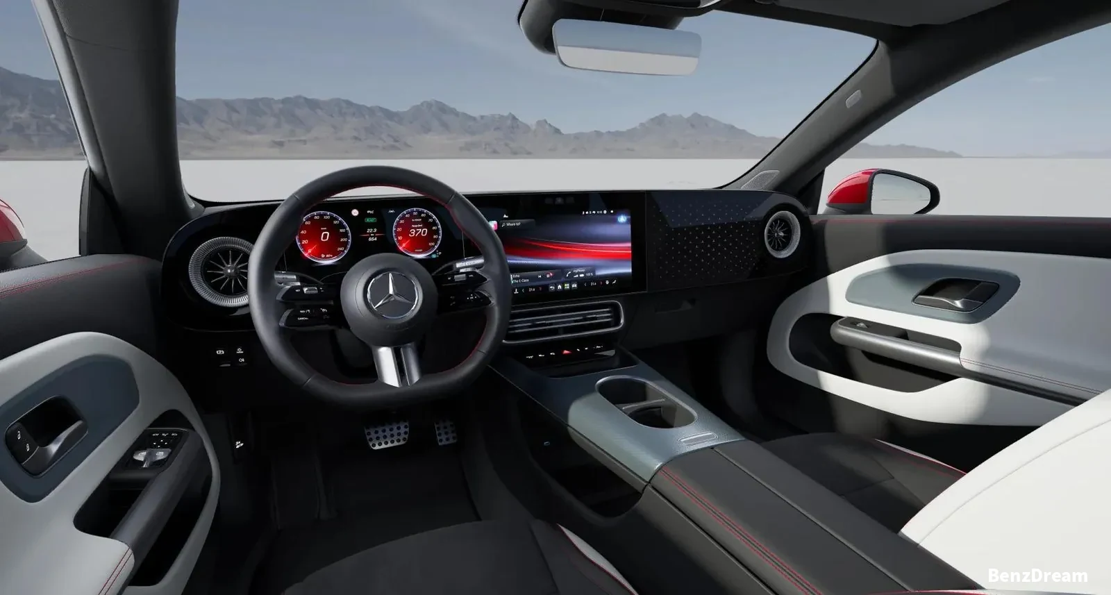 CLA 200 electric AMG Line 내장
