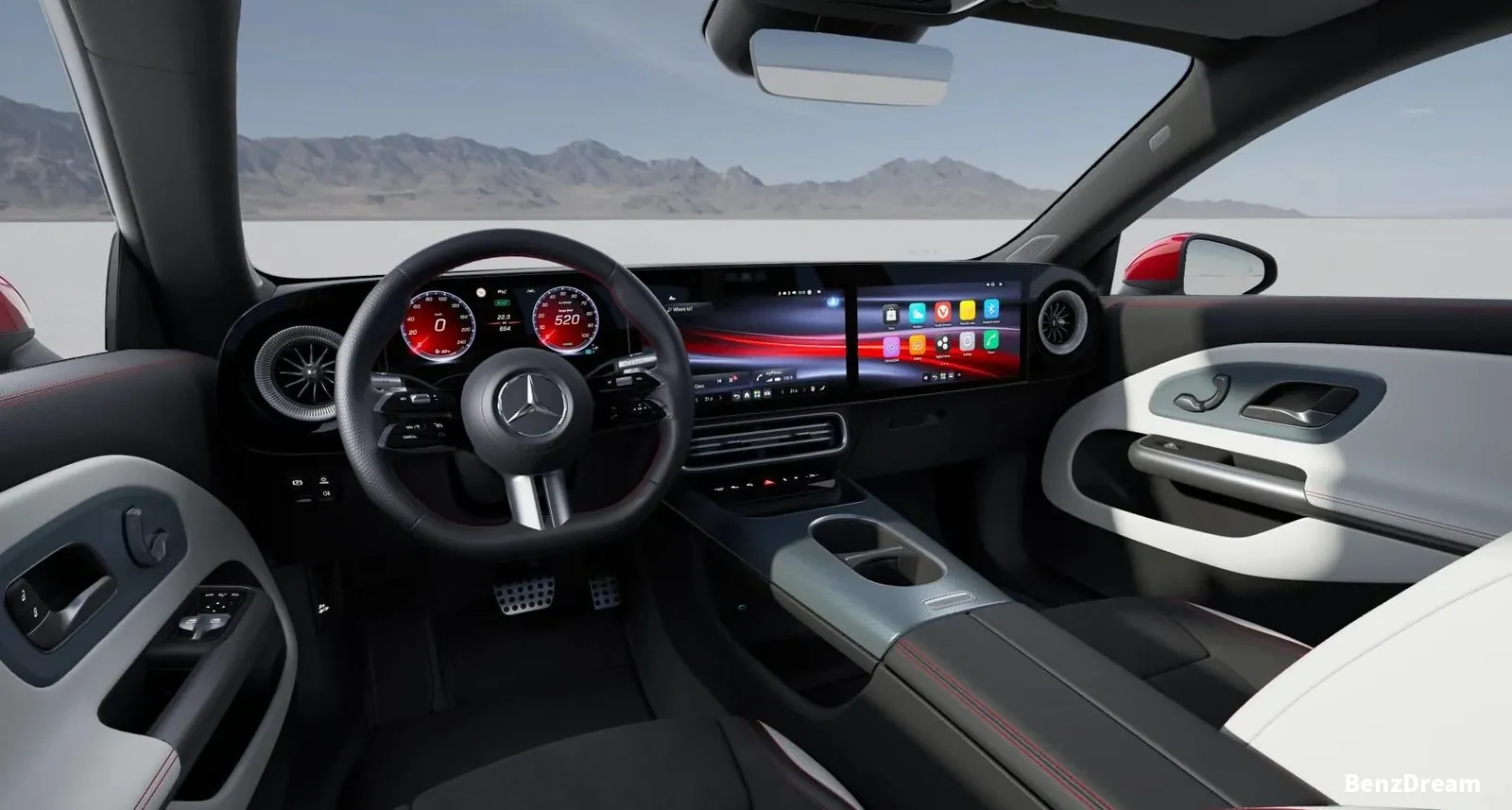 CLA 250+ electric AMG Line 내장