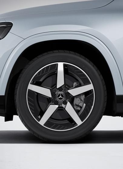 19″ AMG 5-스포크 경량 알로이