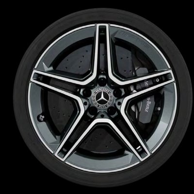 19″ AMG 5 트윈 스포크 경량 알로이